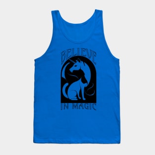 Believe in Magic - Unicorncat Tank Top